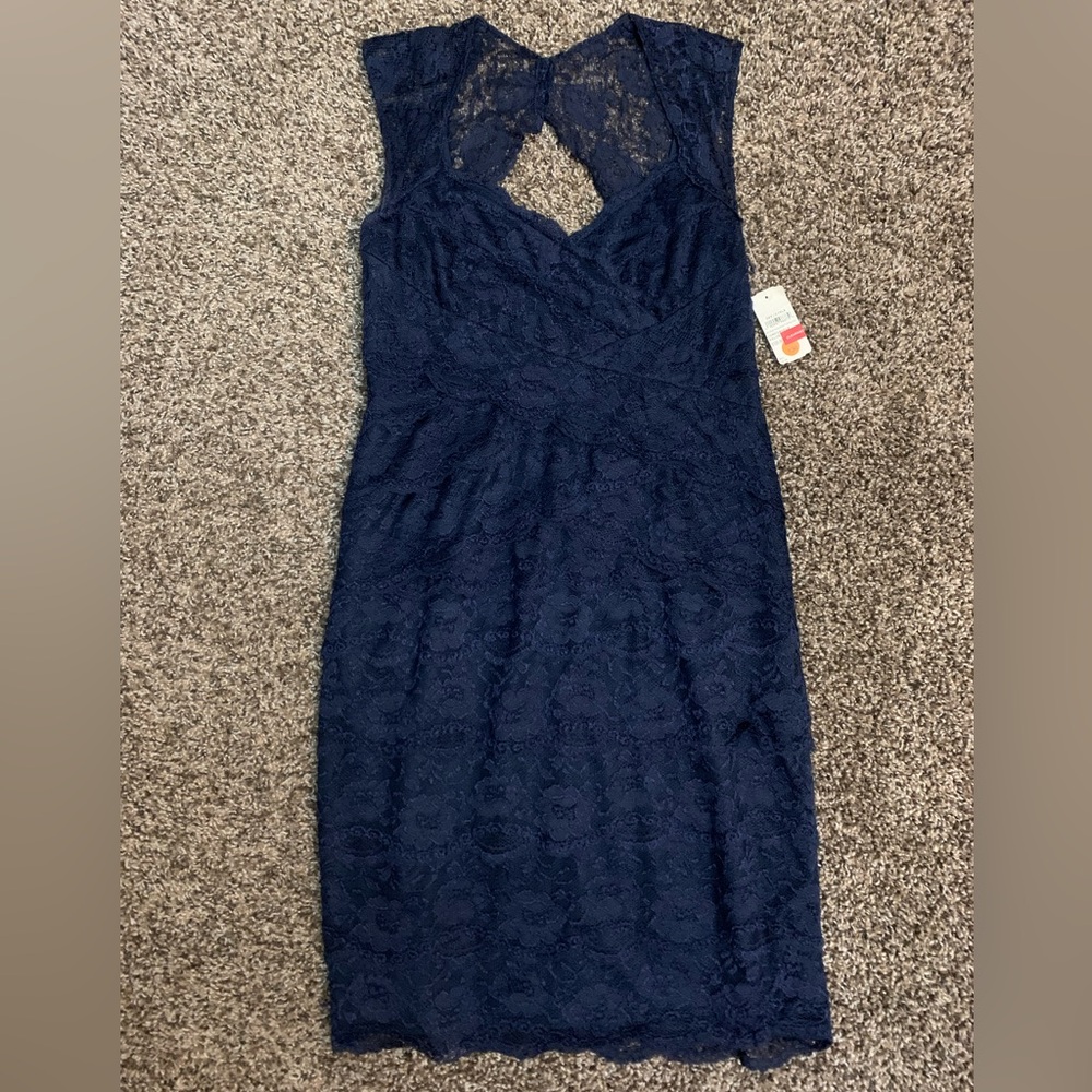 “One by Eight” Lace Bandage Dress